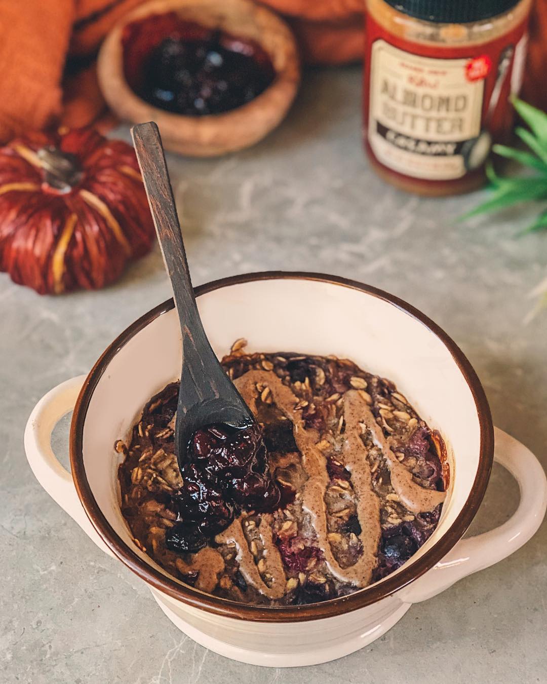 Very Cherry Baked Oats