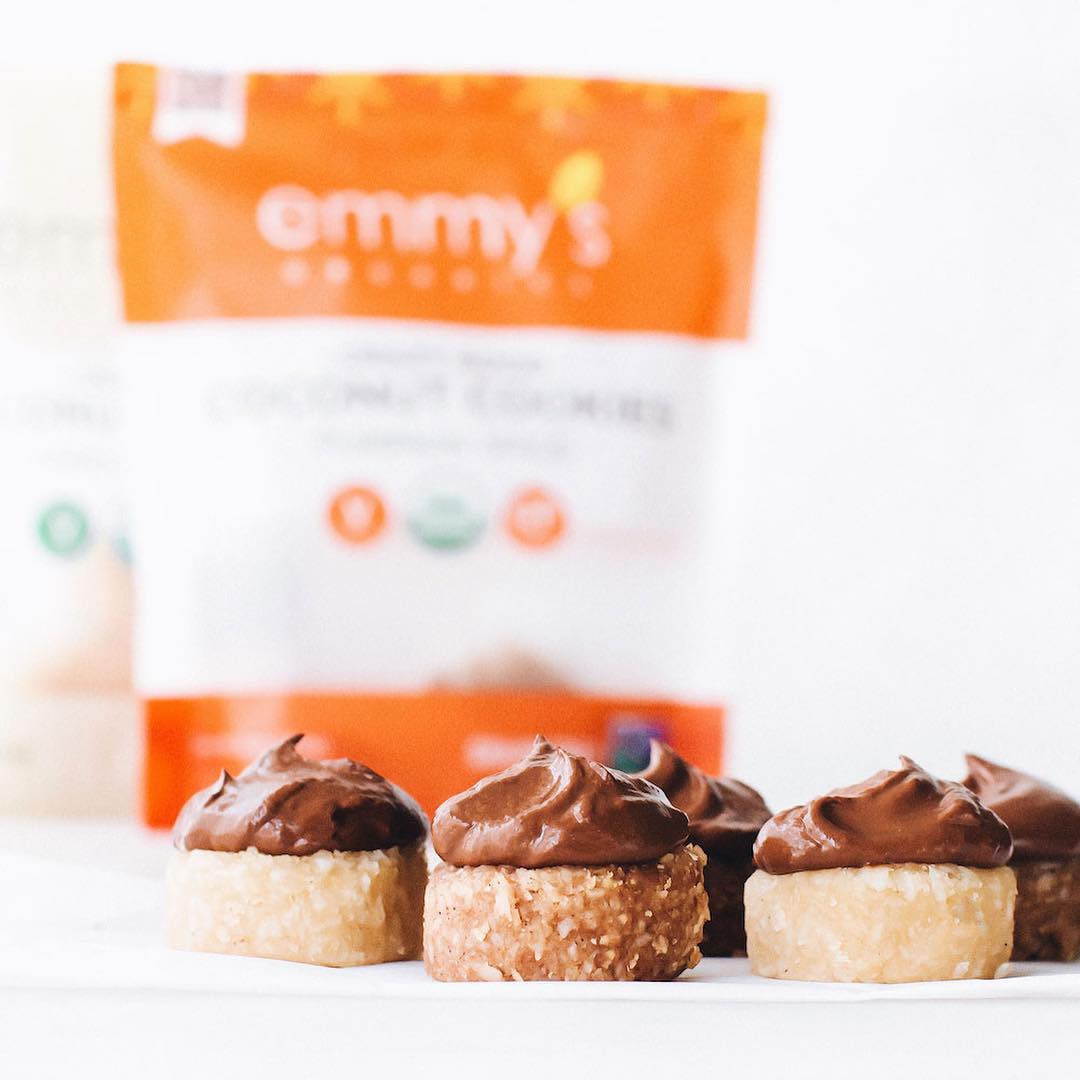 Pumpkin Chocolate Mousse Cookie Topping