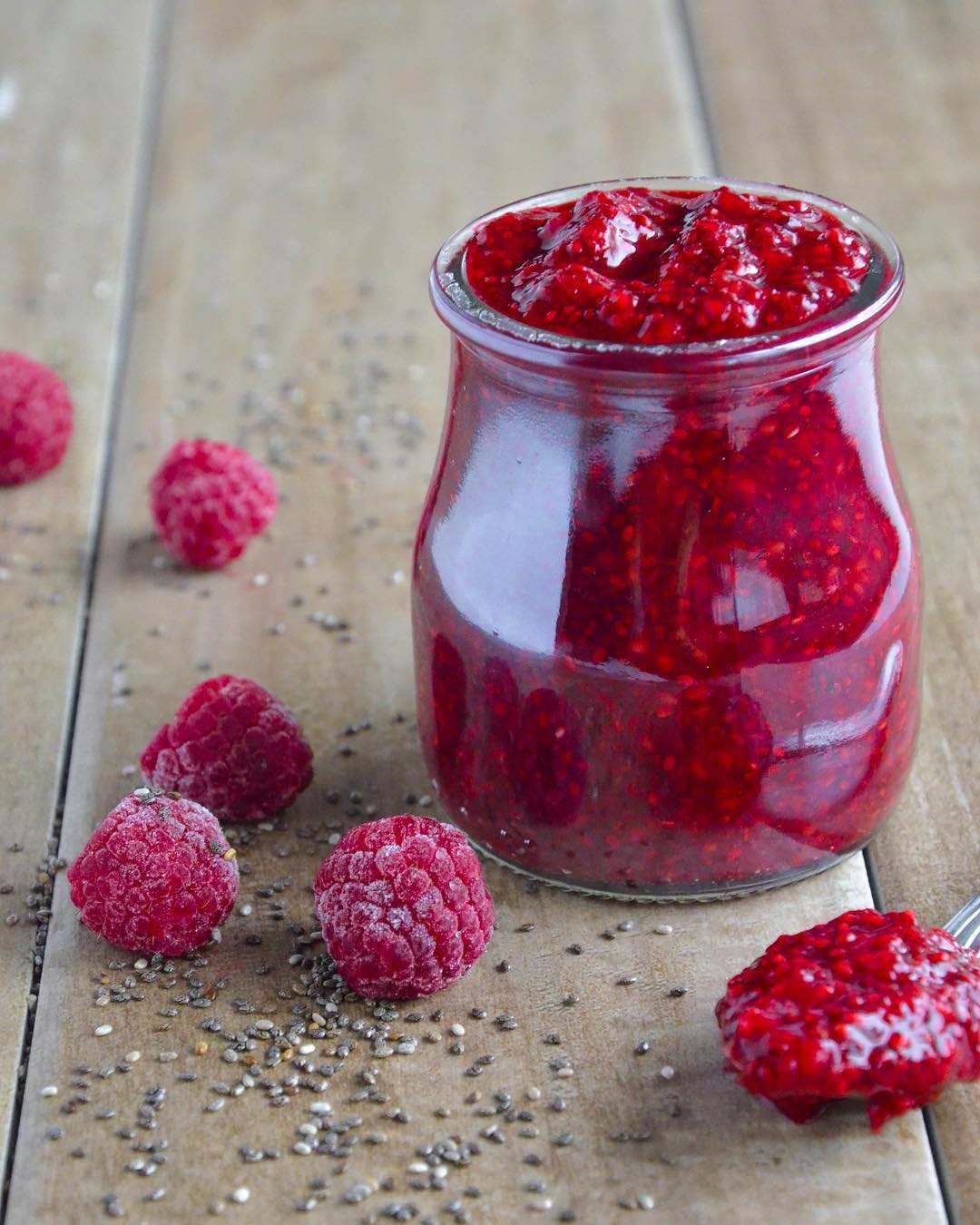 Raspberry Chia Jam