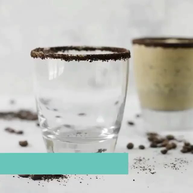 Delicious Coffee Smoothie with Almond Milk and Banana