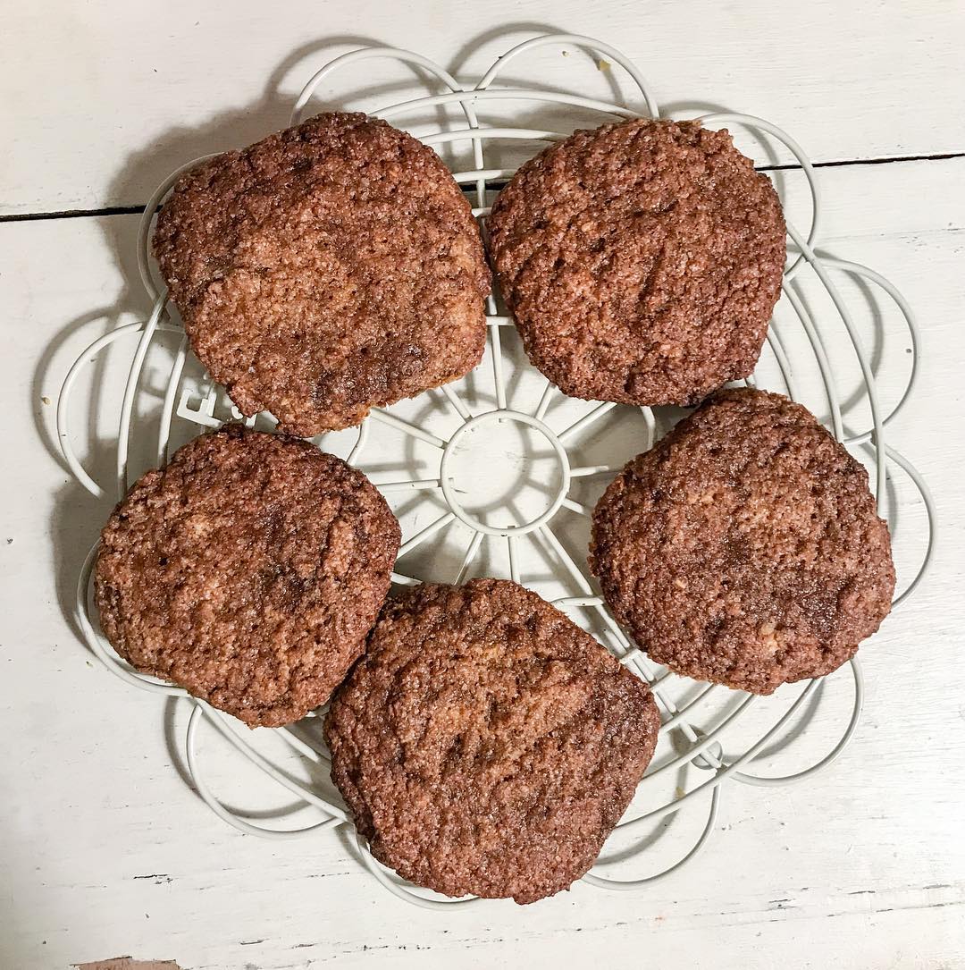 Autumn Spiced Parkin Cookies with Treacle