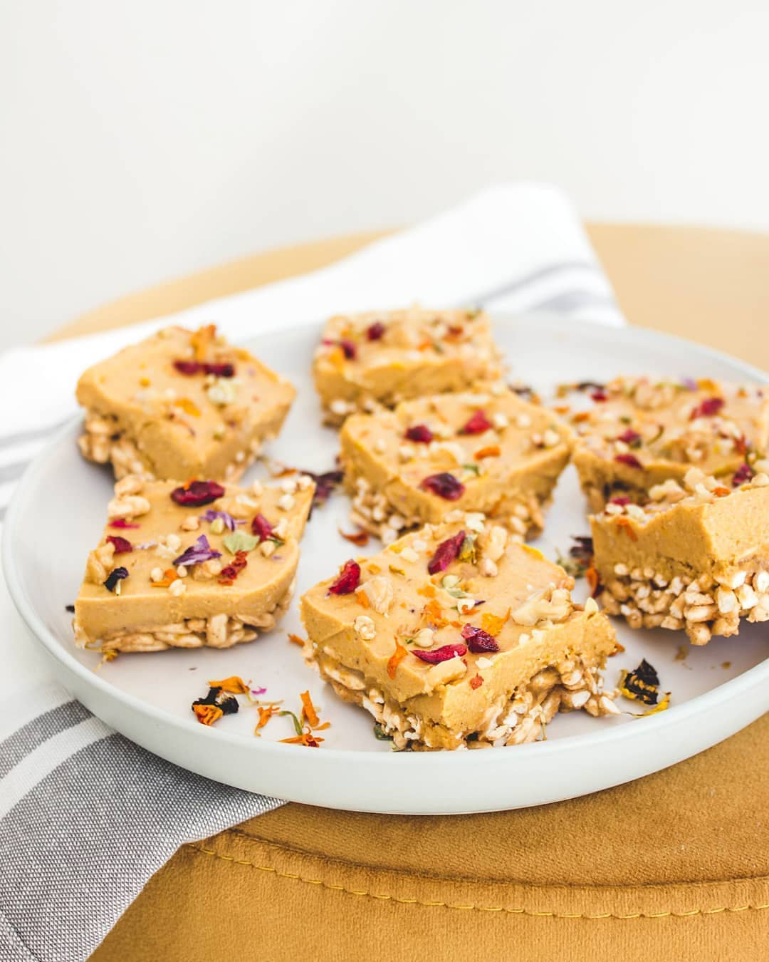 Pumpkin Spiced Fudge Crispies