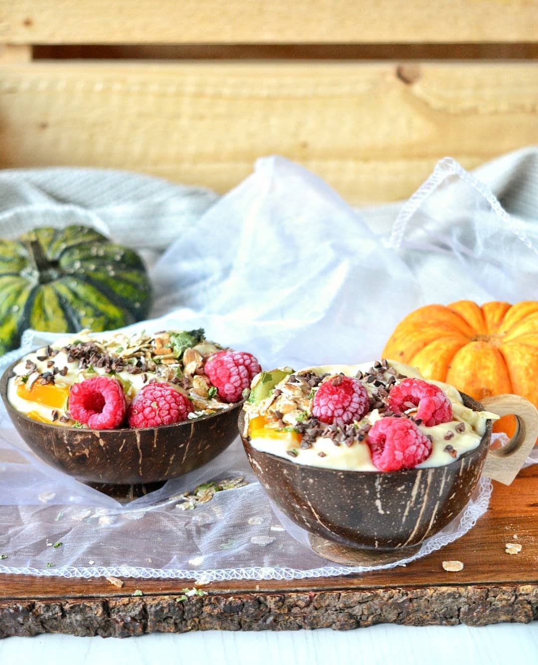 Vegan Pumpkin Nice Cream Dessert