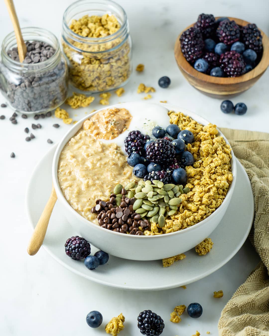 Pumpkin Spiced Oatmeal Bowl