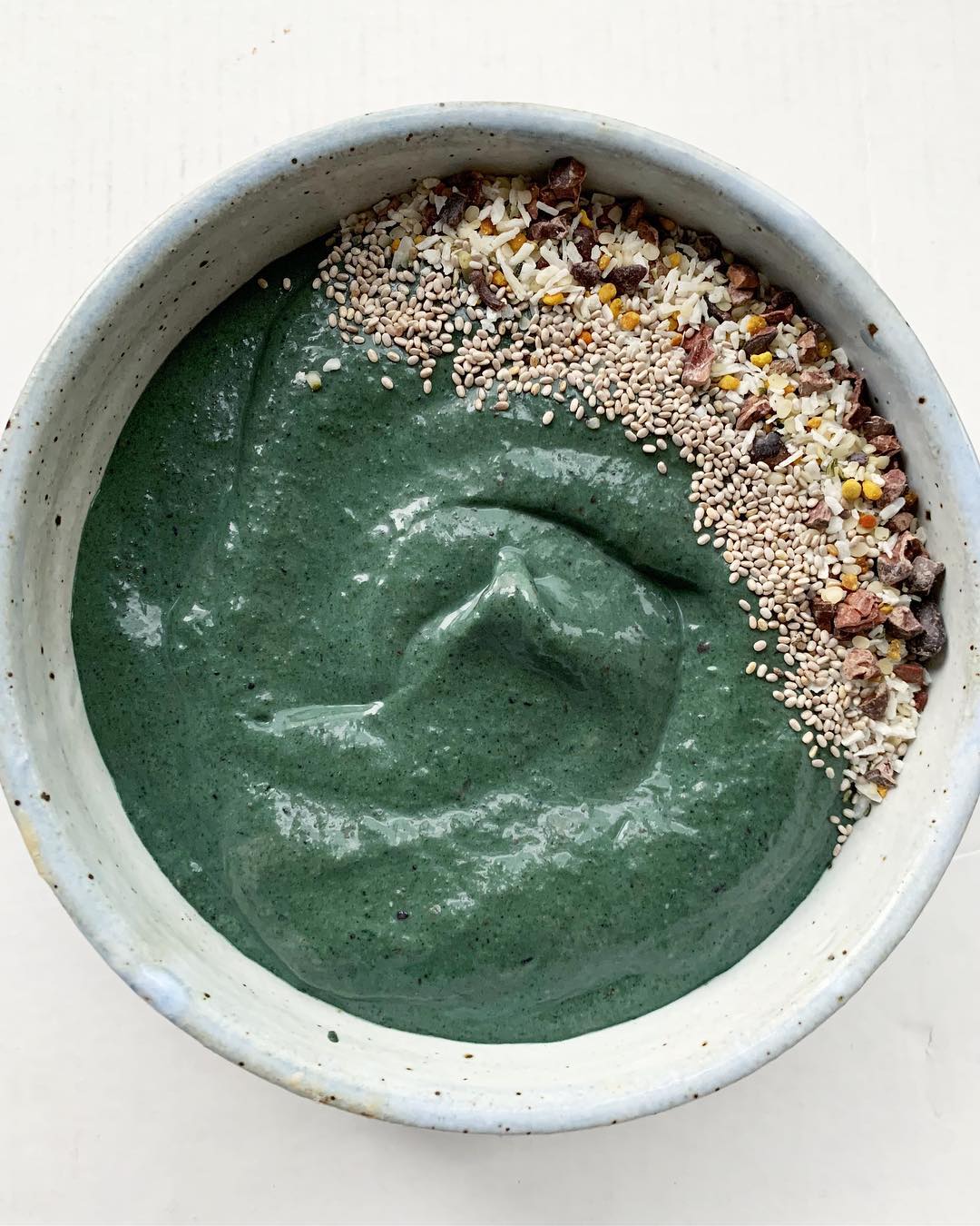 Nutritious Spirulina Greens Smoothie with Superfoods