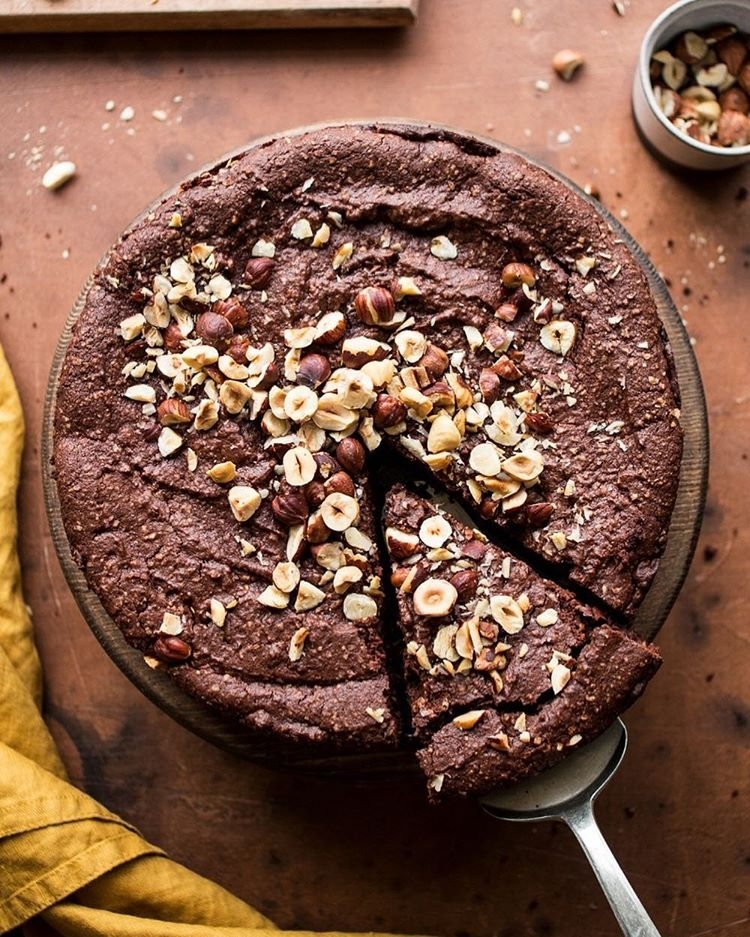Vegan Chocolate Hazelnut Torte