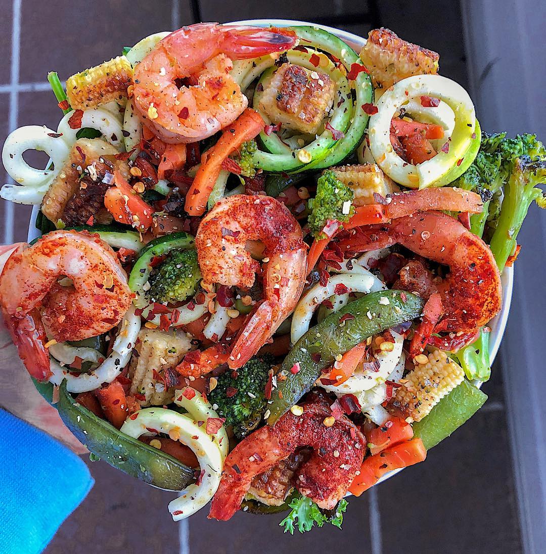 Easy Shrimp Stir Fry with Zoodles
