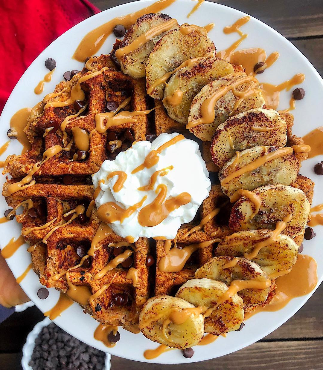 Pumpkin Paleo Sweet Potato Waffle
