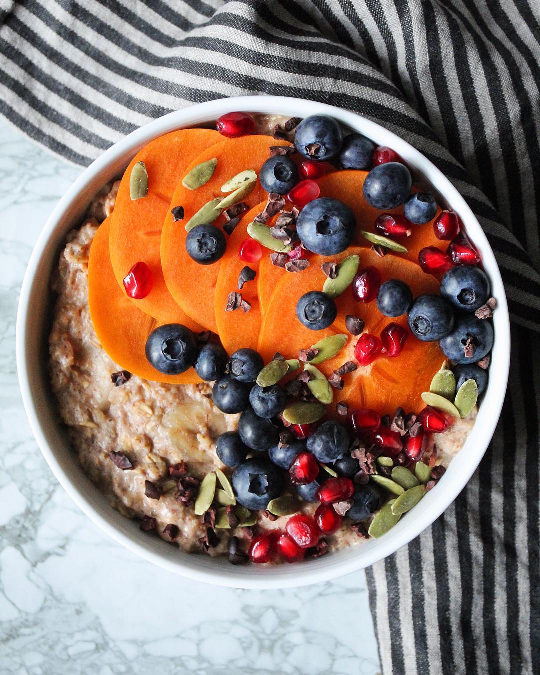 Ginger Oatmeal with Banana and Almond Milk