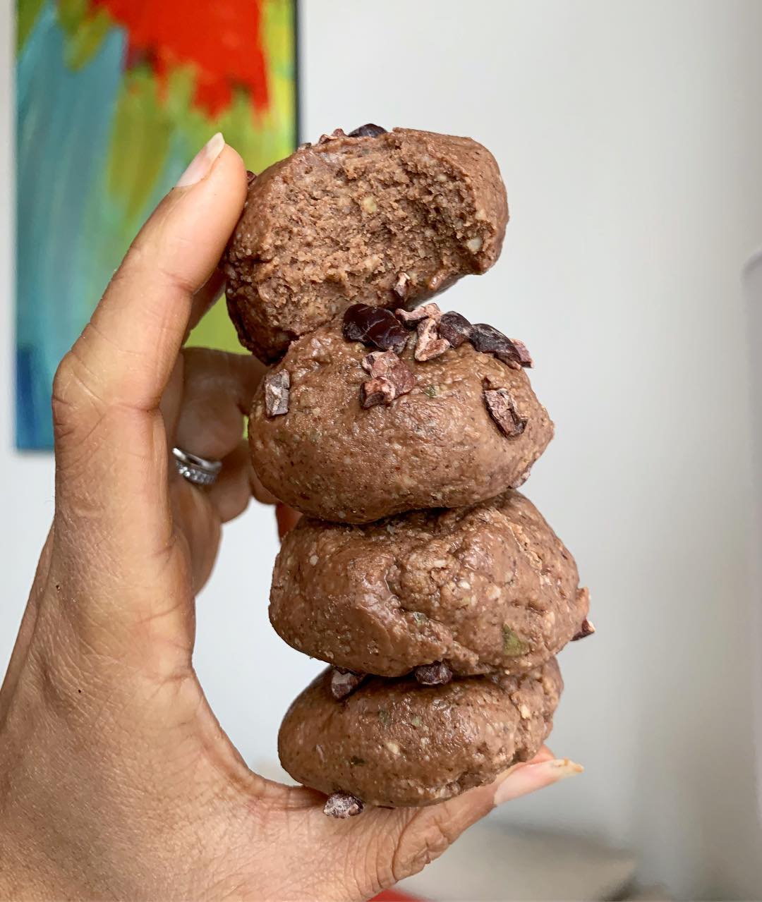 Raw Keto Coconut Cacao Cookies