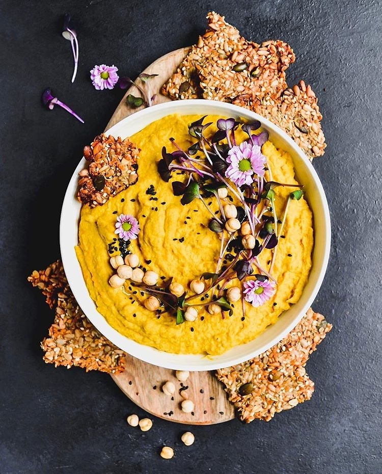 Golden Pumpkin Hummus