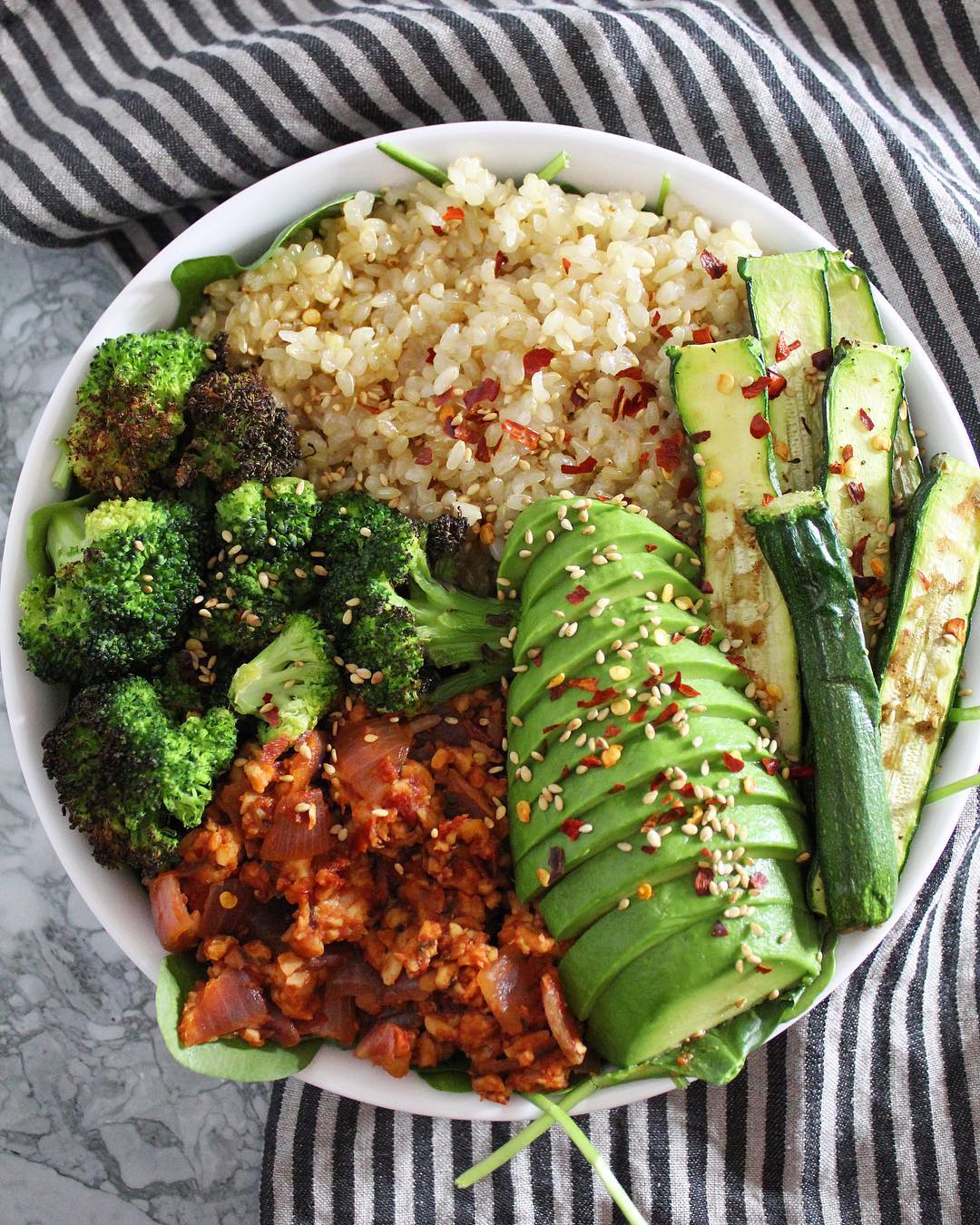Minced Tempeh with Chipotle and Fresh Herbs