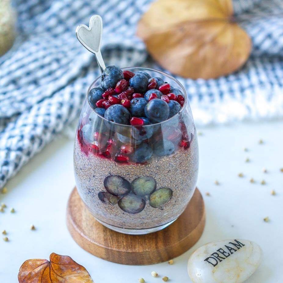 Blueberry Chia Pudding