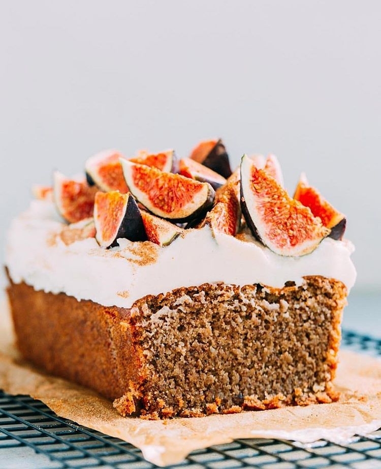Chai Almond Cake with Frosting