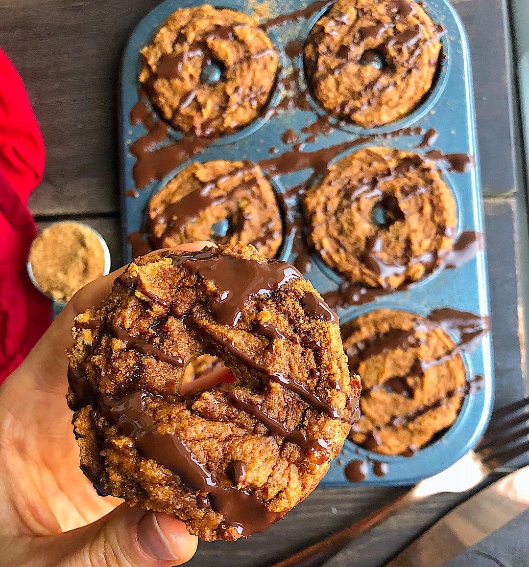 Paleo Sweet Potato Donuts with Collagen Boost