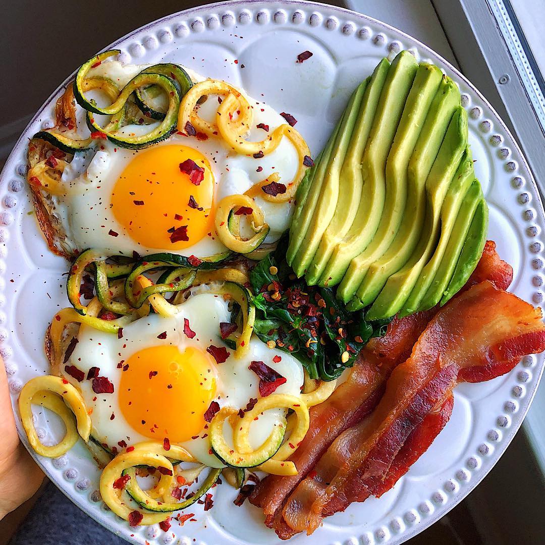 Simple Zucchini Noodle Egg Baskets