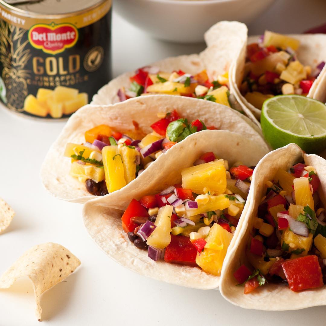 Gold Pineapple and Red Pepper Salsa