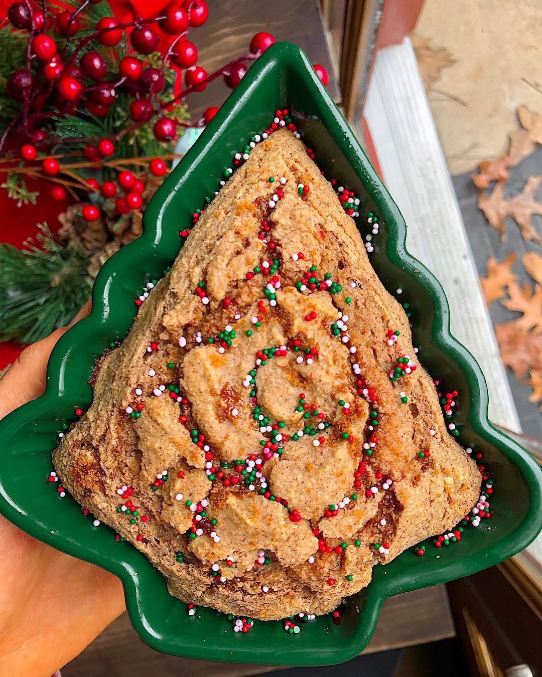 Gingerbread Paleo Pancake Loaf
