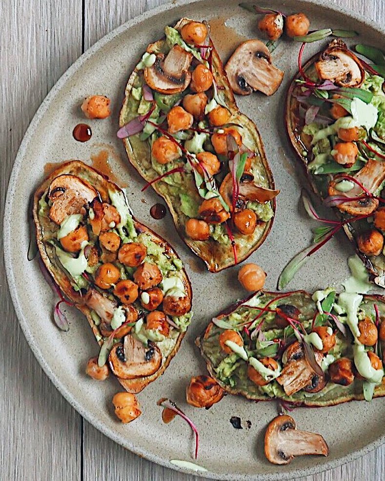 Loaded Japanese Sweet Potato Toast