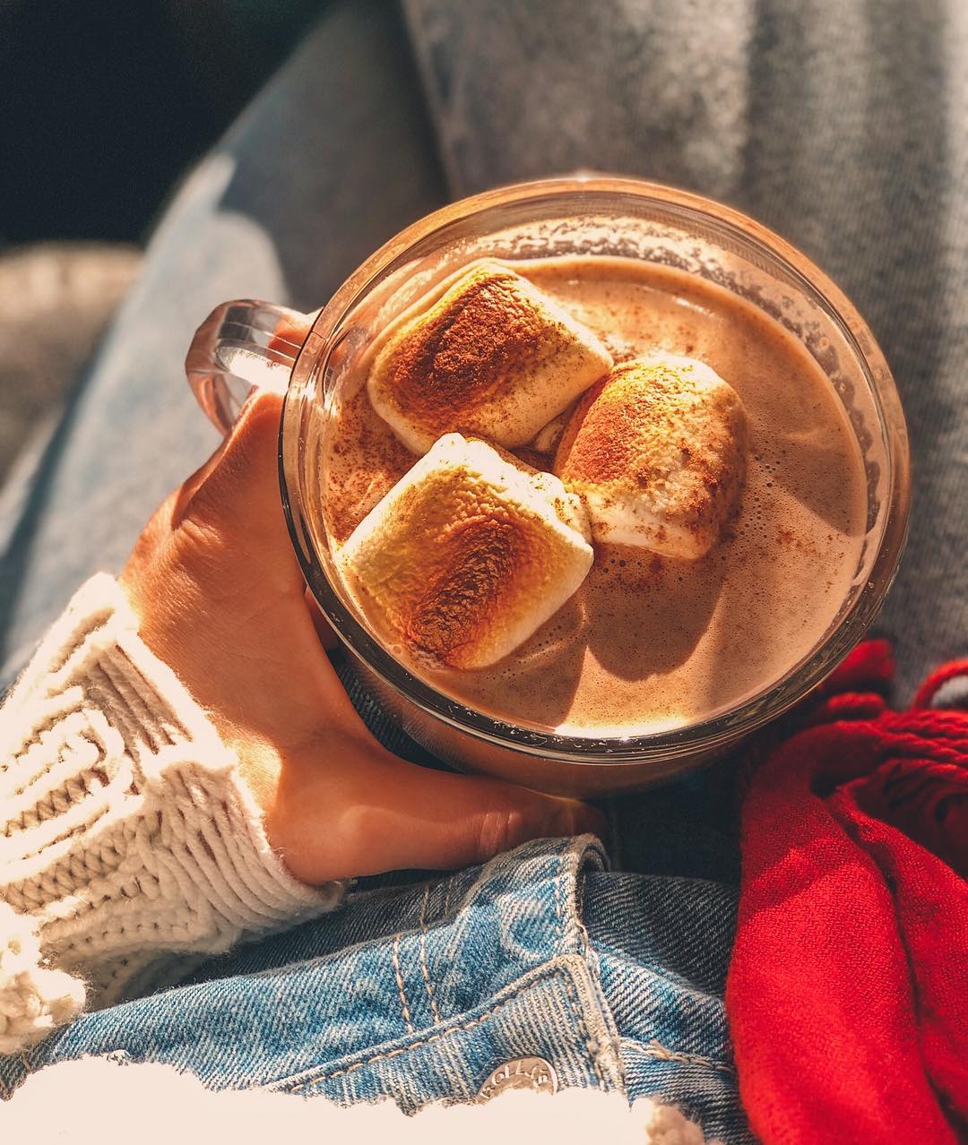 Decadent Hot Chocolate with Almond Milk and Spices