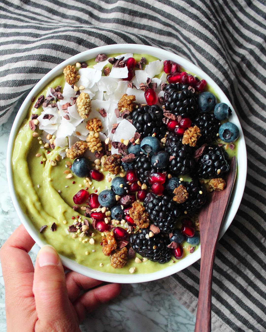 Mango Matcha Protein Smoothie