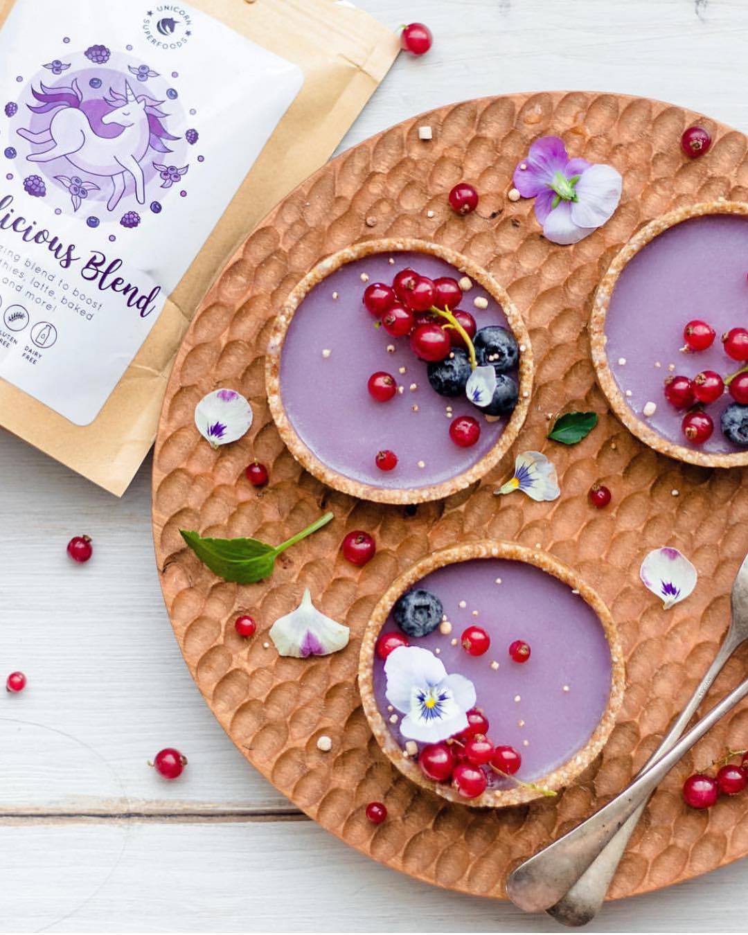 Berrylicious White Chocolate Tartlets with Fresh Berries