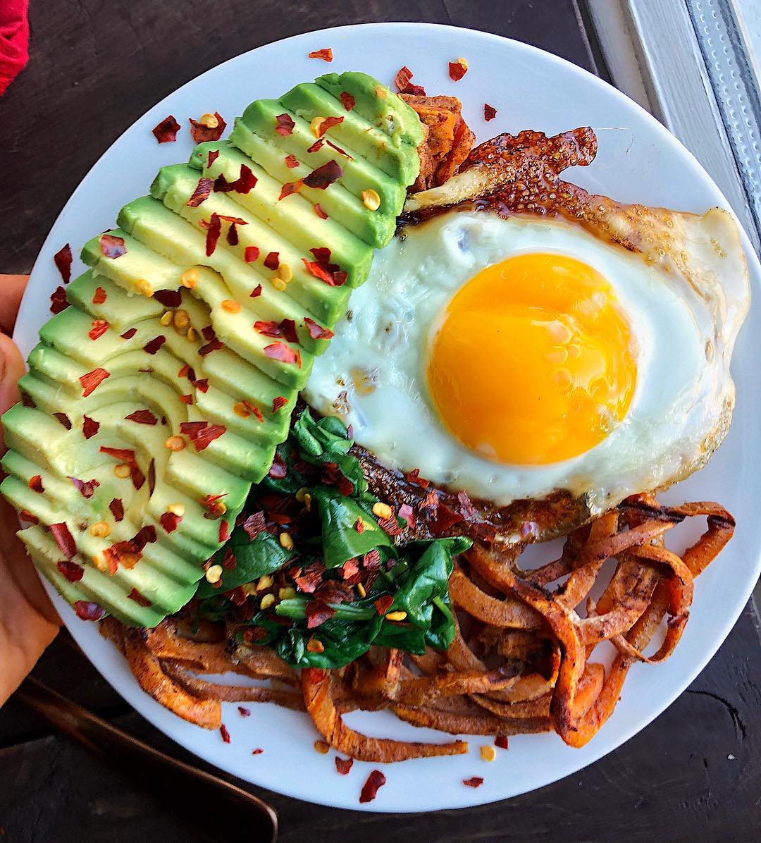Easy Savory Sweet Potato Waffle Breakfast