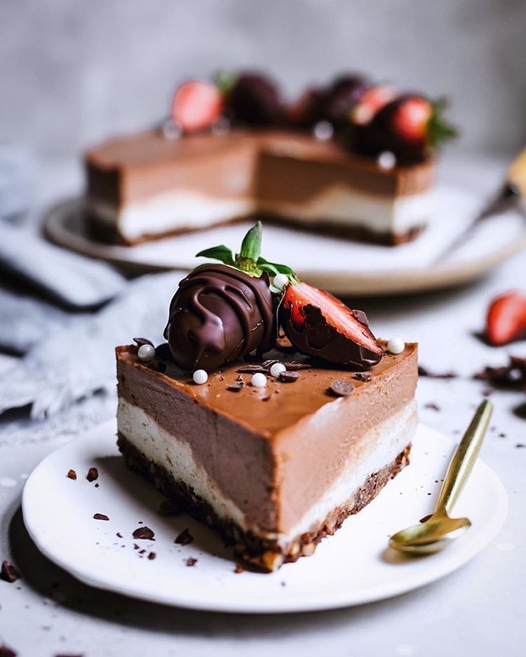Triple Chocolate Cheesecake