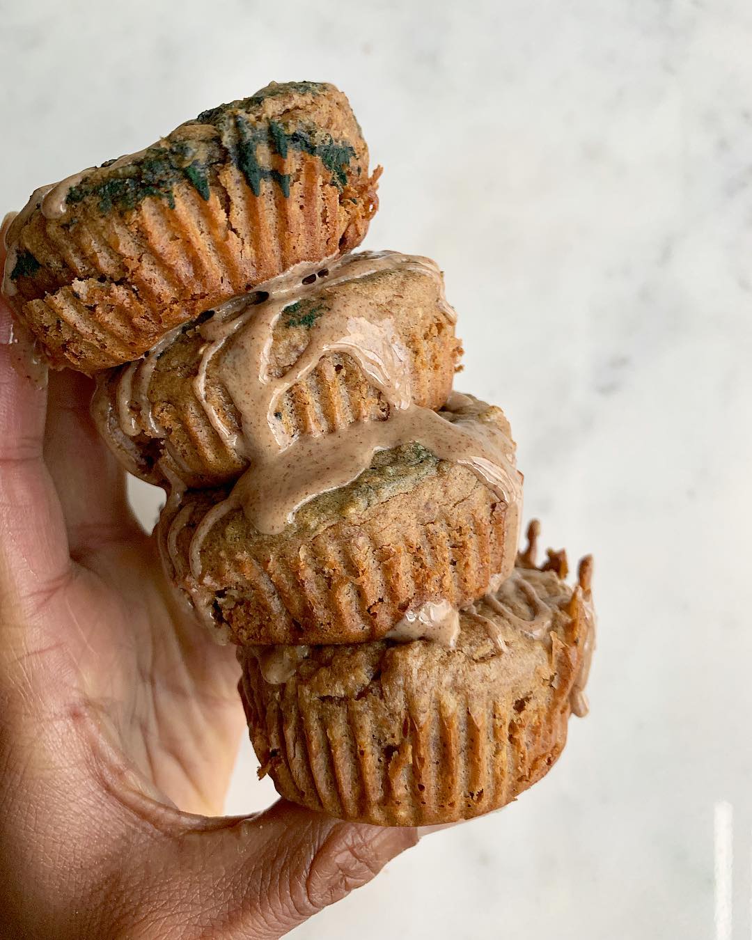 Spirulina Protein Muffins