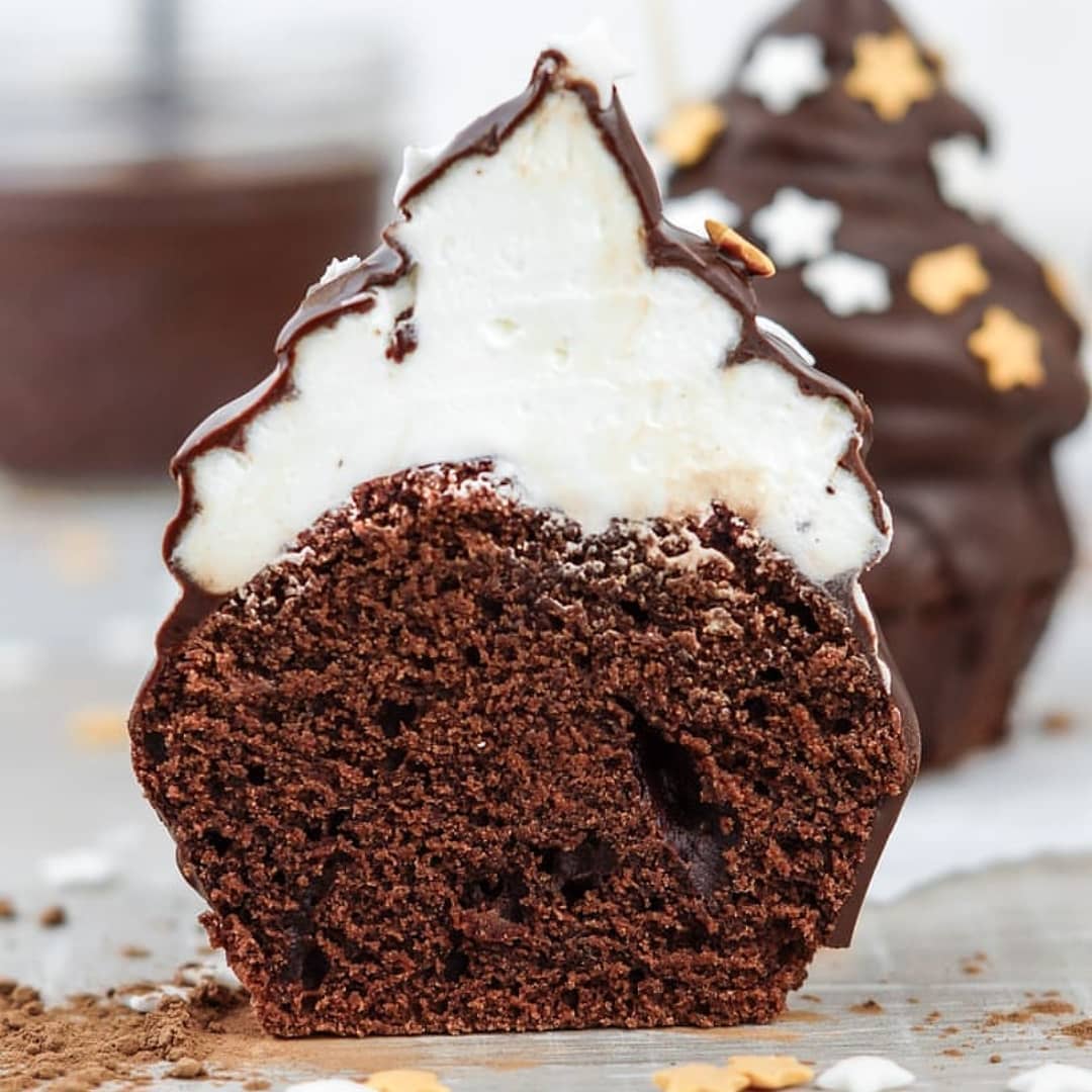 Vegan Chocolate Cupcakes with Frosting