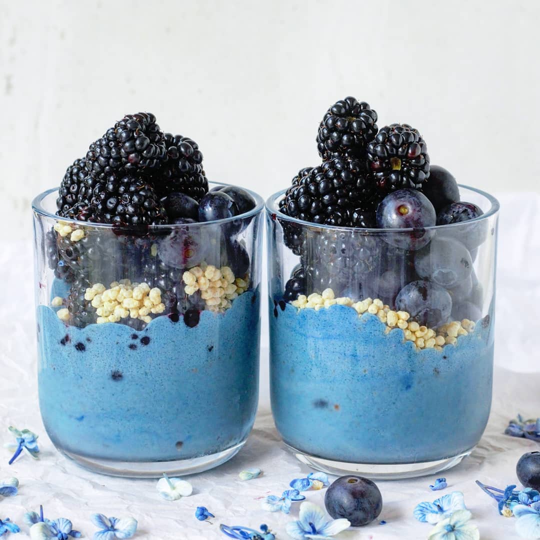 Banana Nice Cream with Seasonal Berries