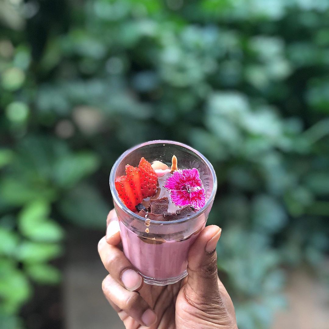 Tender Coconut Berry Pudding Cups