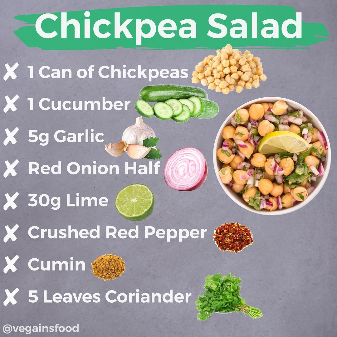 Fresh Chickpea Salad with Lime and Spices