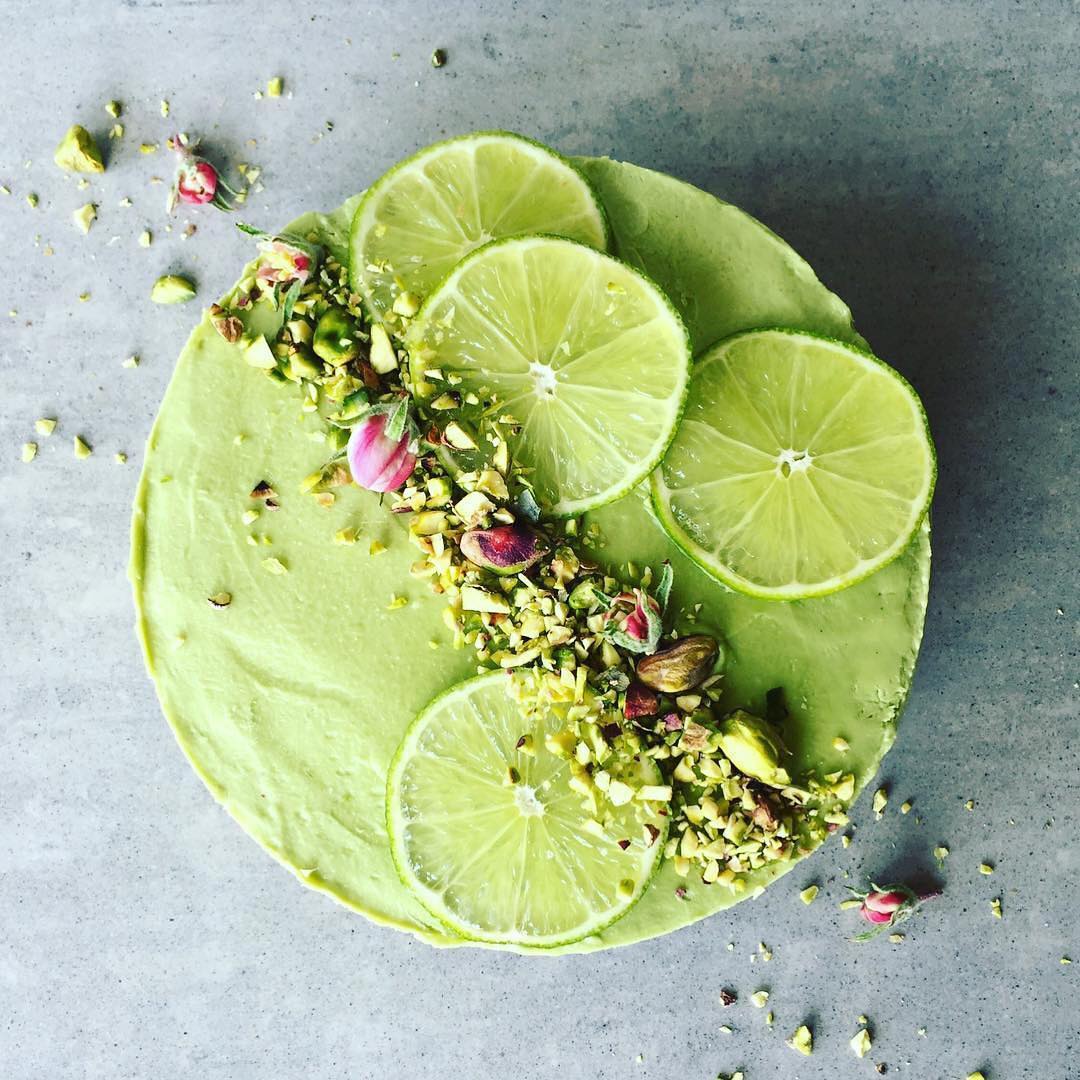 Raw Key Lime Pie
