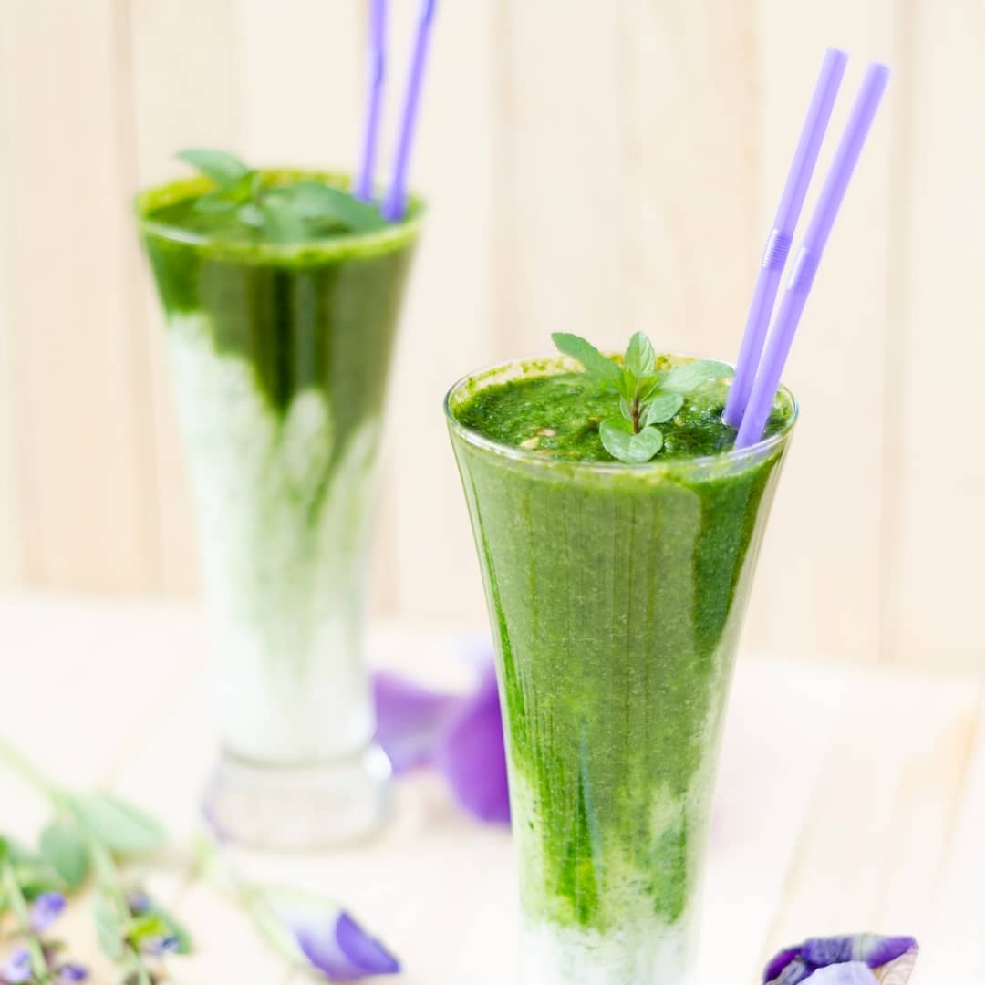 Green Mango Orange Smoothie