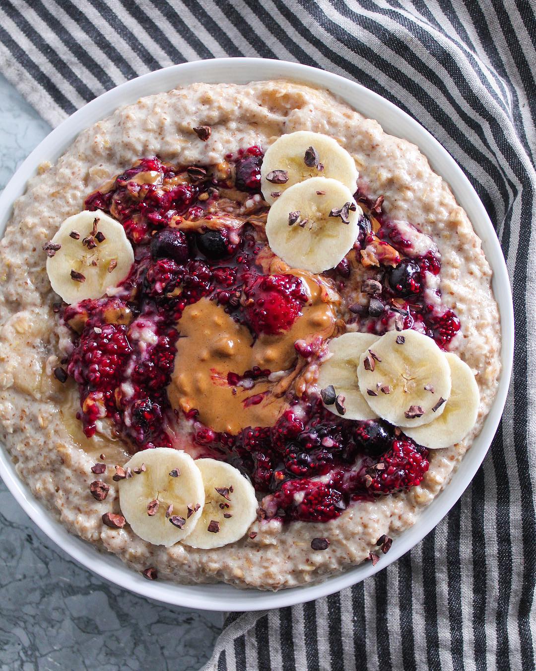 Quick Microwave Berry Jam with Chia Seeds