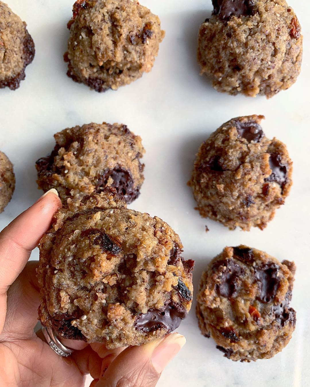 Chocolate Chip Goji Berry Cookies