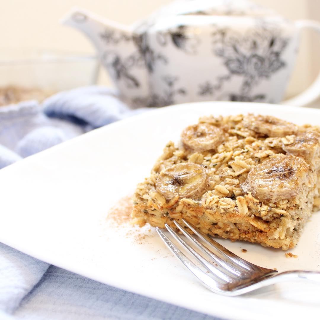 Baked Banana Oatmeal