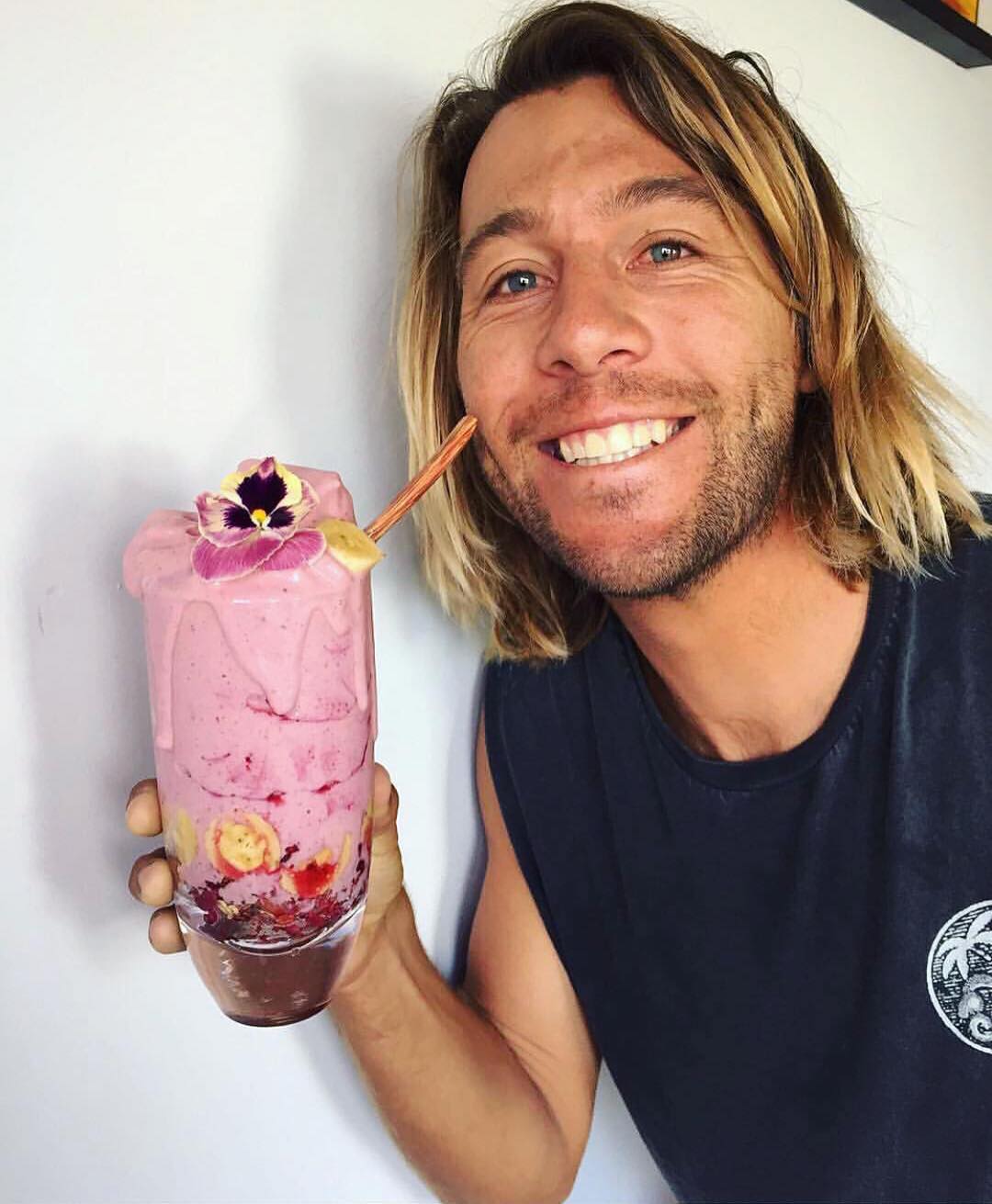 Nutritious Pink Pitaya Smoothie Blend