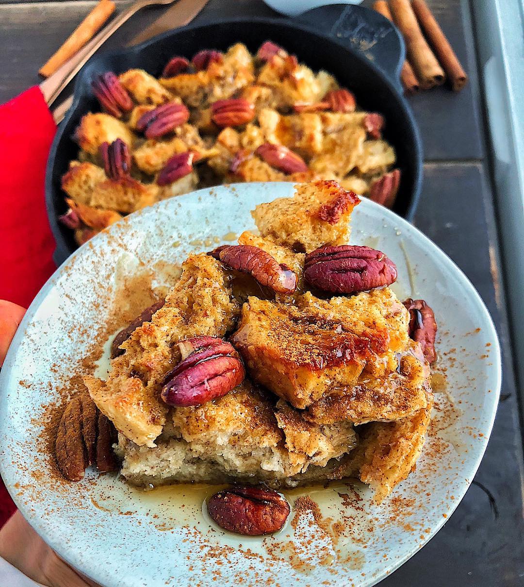 Maple Pecan French Toast Skillet