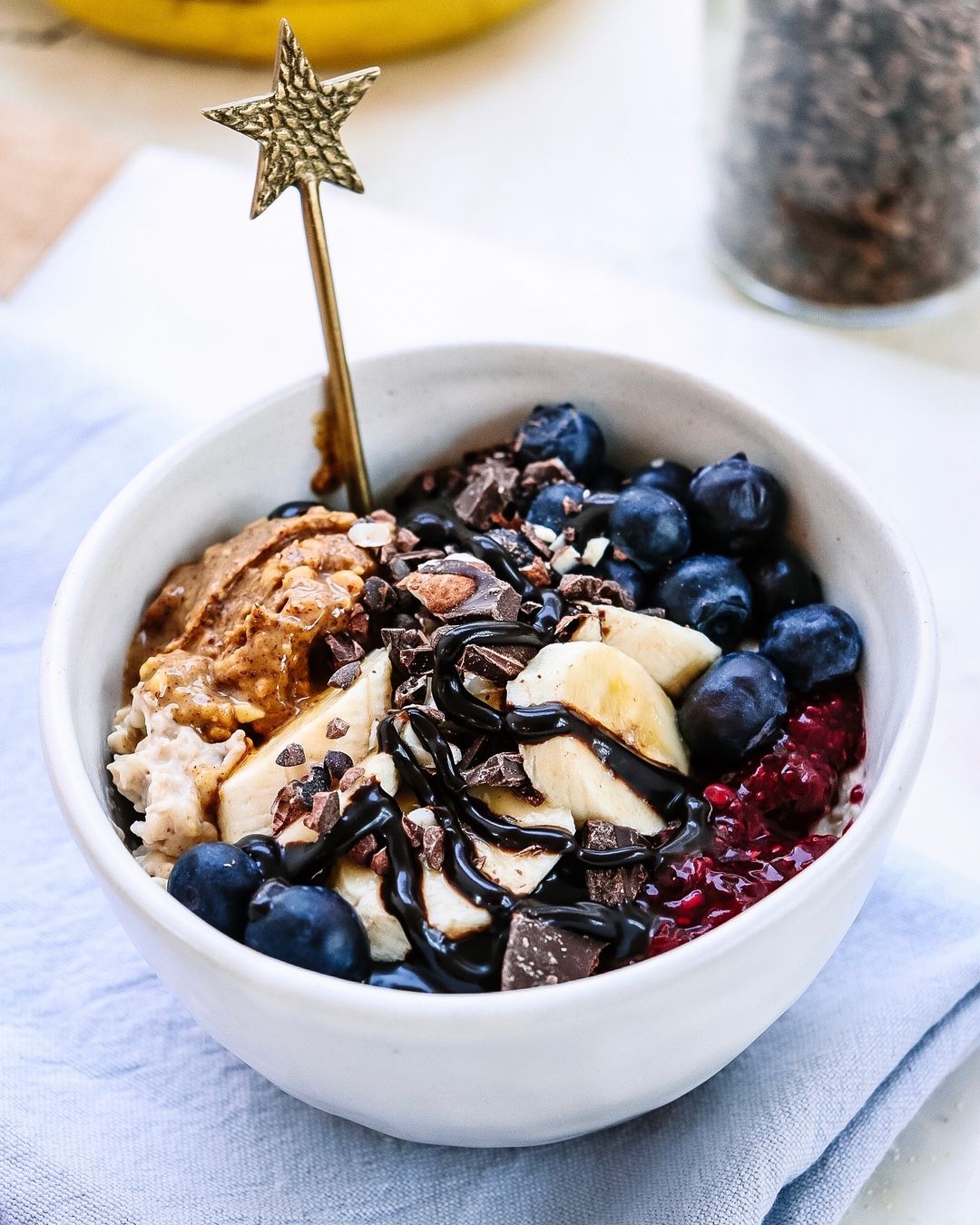 Peanut Butter and Banana Porridge