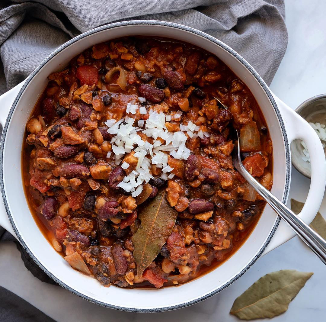Three Bean Hempe Chili