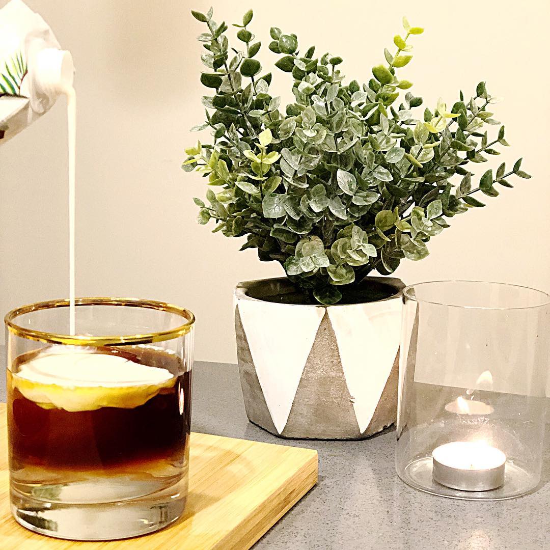 Dairy-Free White Russian Cocktail