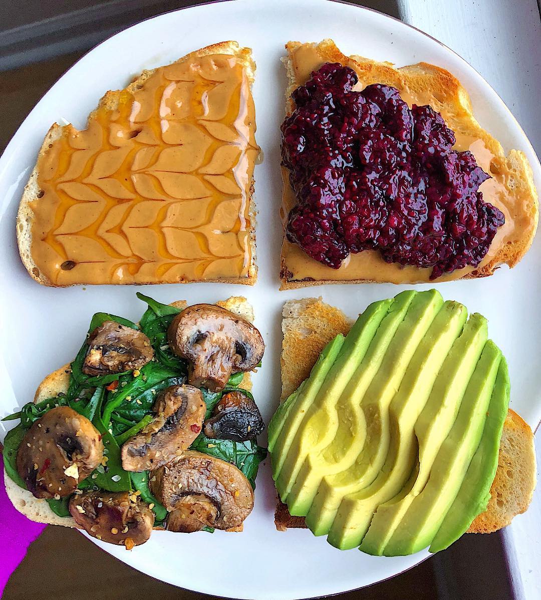 Sweet and Savory Sourdough Toast Platter