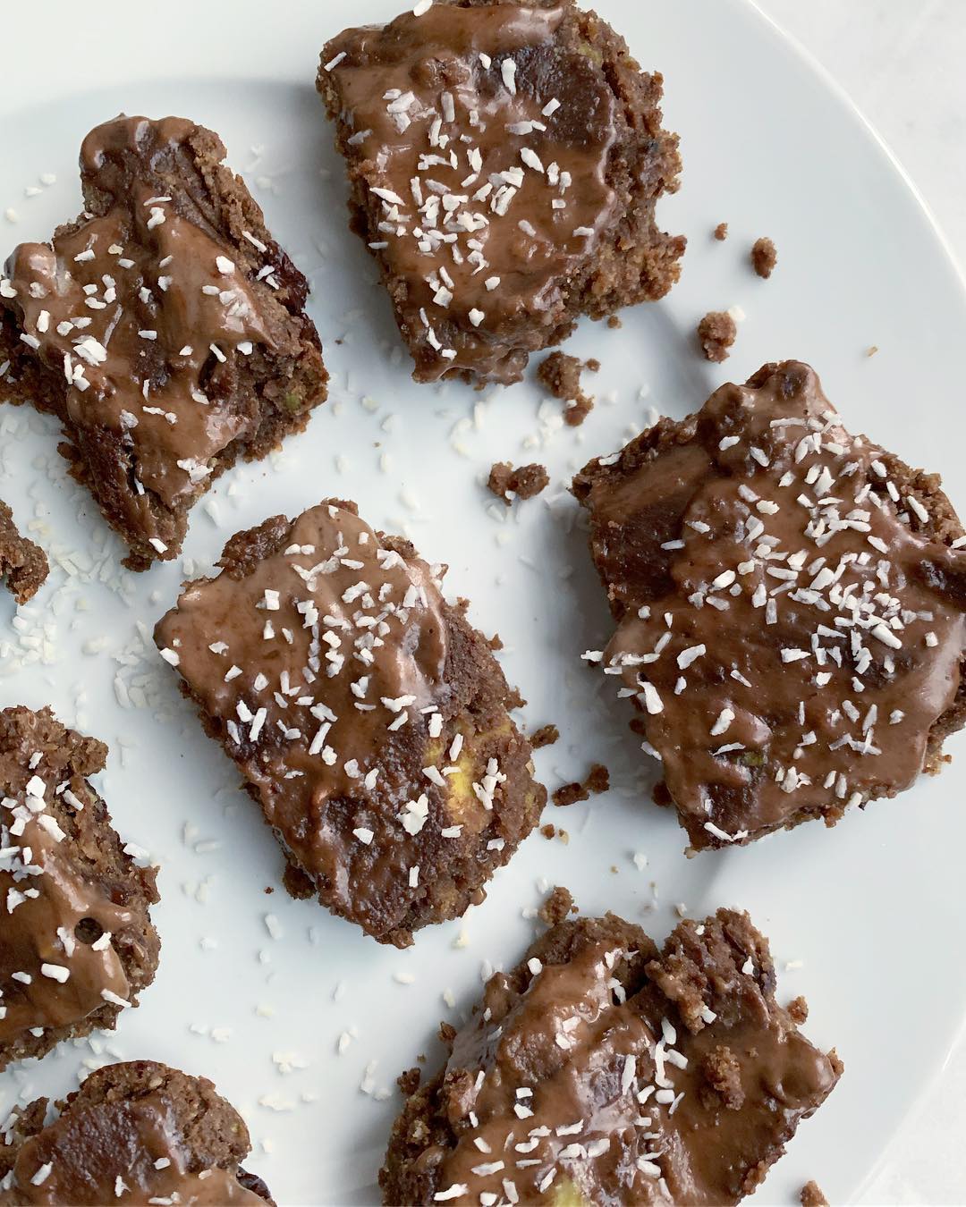Minty Fudge Avocado Brownies