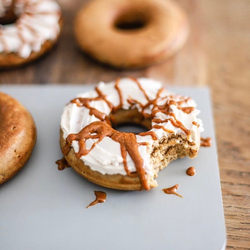 Breakfast Cinnamon Bun Donuts