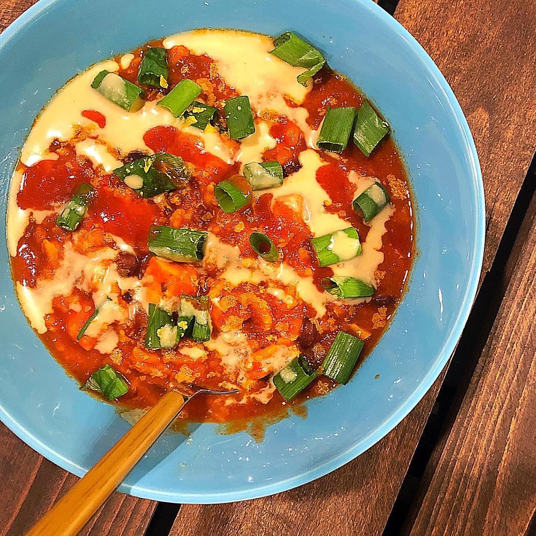 Black Bean and Sweet Potato Chili