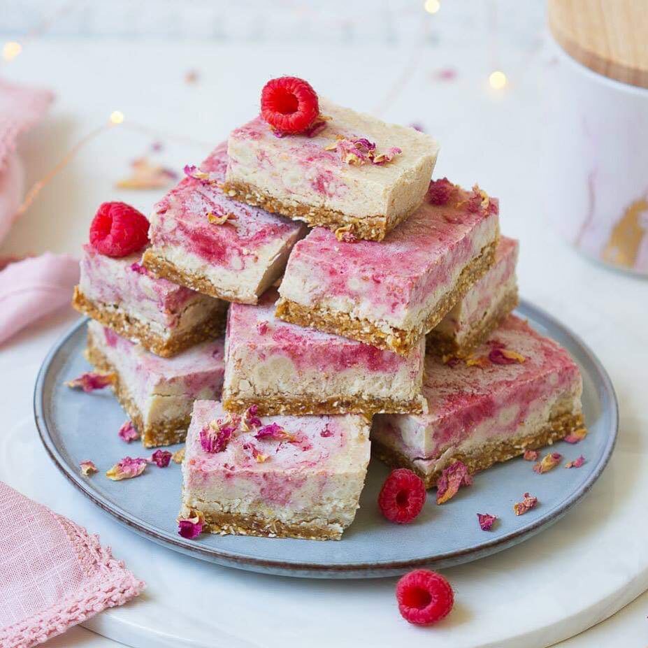 Simple No-Bake Raspberry Cheesecake