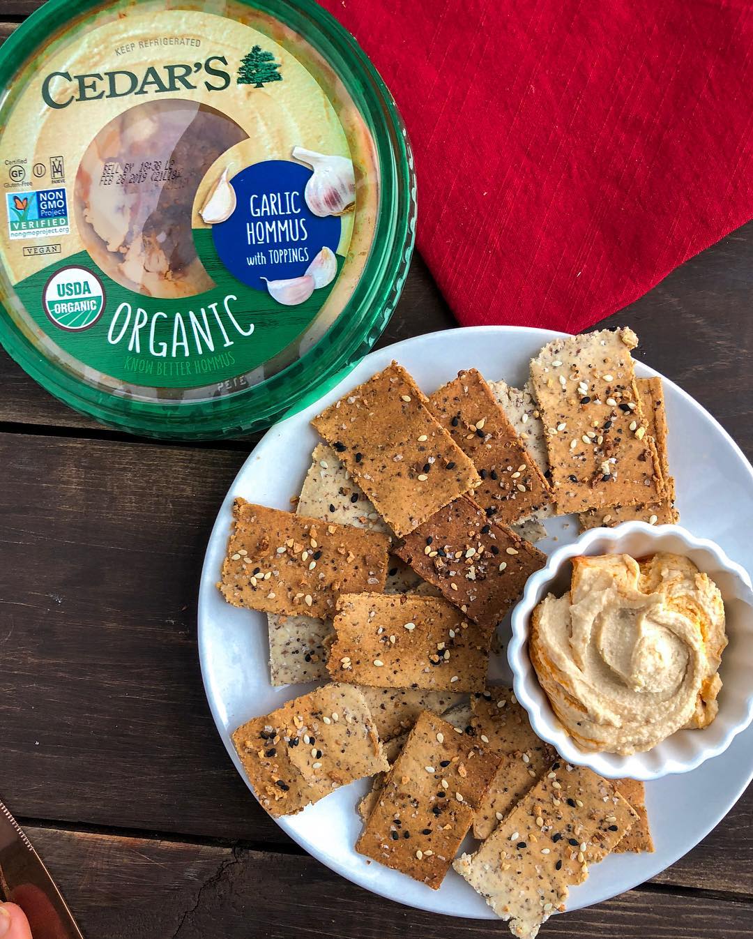 Homemade Paleo Almond Flour Crackers