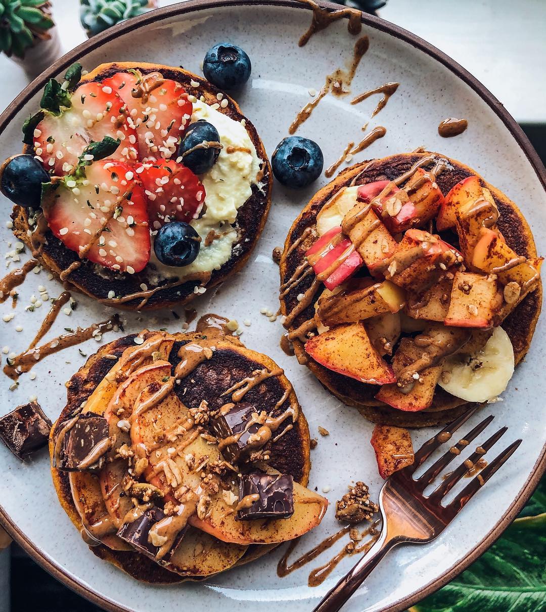 Sweet Potato Paleo Pancakes